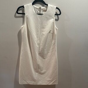 JB by Julie Brown Cream Sleeveless Sheath Mini Dress